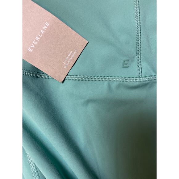 Everlane Soft Green Buttery Soft Perform Ankle Leggings Size Large - Picture 12 of 12